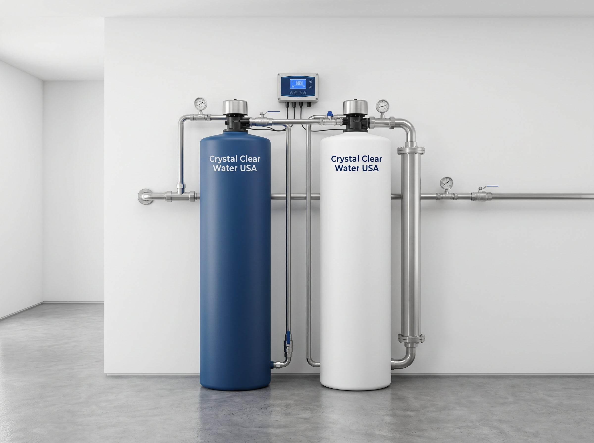 Whole-home water filtration system